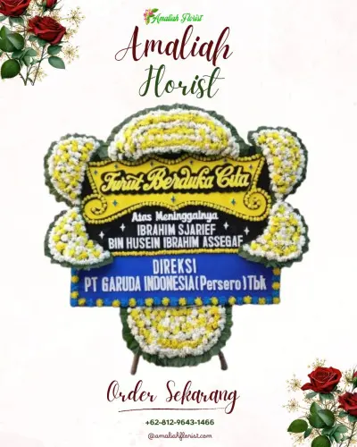 Papan Bunga Duka di Loloan Timur